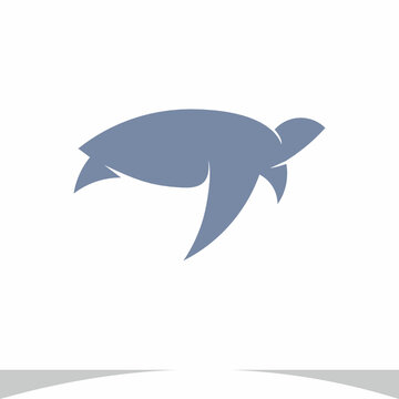 Turtle Logo Design Vector Icon