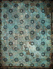 rusty metal background