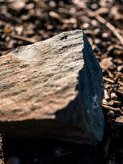 Fototapeta premium Close up of a rock