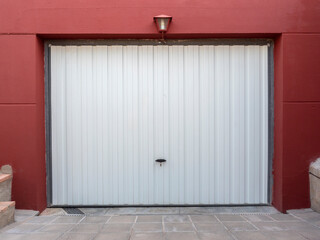 Obraz na płótnie Canvas Puerta de garage