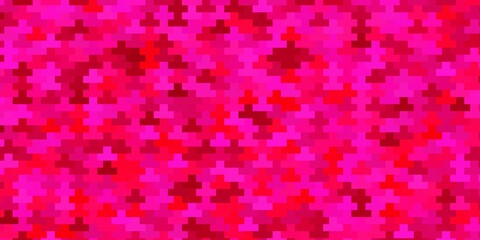 Light Pink vector backdrop with rectangles. Modern design with rectangles in abstract style. Template for cellphones.