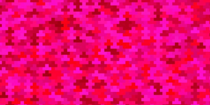 Light Pink vector backdrop with rectangles. Modern design with rectangles in abstract style. Template for cellphones.