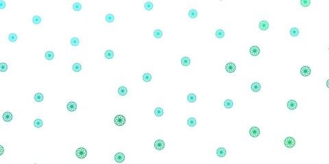 Light Green vector texture with disks.