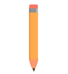 pencil. school supplies. writing and drawing. art supplies. vector object. office, business style