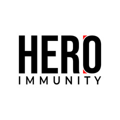 Herd immunity logo icon for New normal lifestye concept.