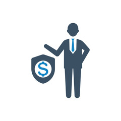 Finance protection icon