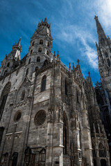 Fototapeta na wymiar Cathedral Stephansdom In The Inner City Of Vienna In Austria