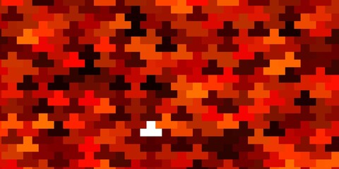 Dark Red, Yellow vector pattern in square style. Abstract gradient illustration with colorful rectangles. Pattern for commercials, ads.