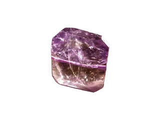 amethyst isolated on white background