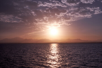 Fototapeta premium Sonnenuntergang