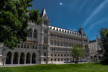 Fototapeta premium City Hall, Wiener Rathaus, In The Inner City Of Vienna In Austria