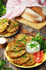 Draniki - a national dish of Belarus