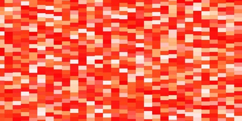 Light Red, Yellow vector background in polygonal style. Abstract gradient illustration with rectangles. Pattern for business booklets, leaflets