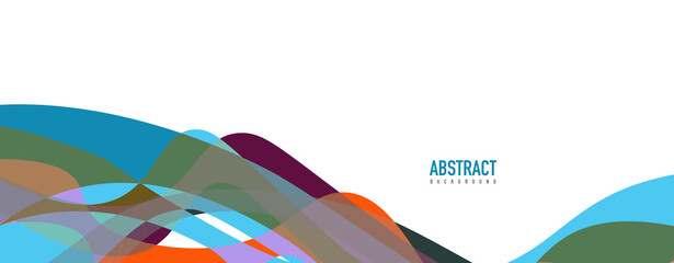 Fluid wave colorful abstract background. Dynamic colorful vibrant vector design