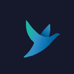 Simple bird illustration