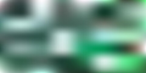 Dark green vector blurred backdrop.