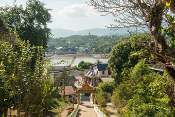 LAO HUAY XAY MEKONG RIVER VIEW