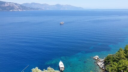 Landscape of Turunc bay, Fethiye-Turkey