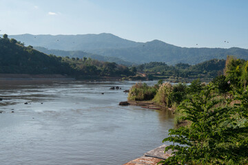 LAO HUAY XAY MEKONG RIVER VIEW