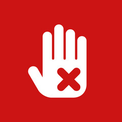 Stop -  Metro Tile Icon