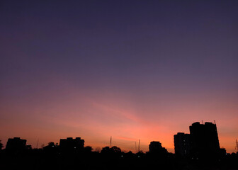 Mumbai at sunset
