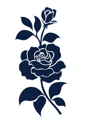 flower motif design element