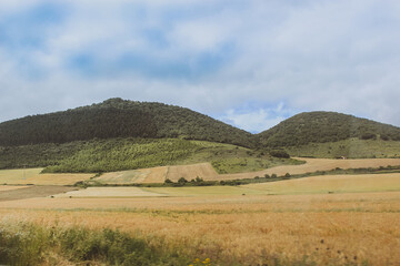 Obraz premium landscape with mountains and clouds