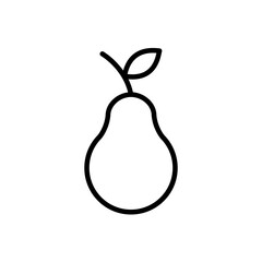 pear icon vector illustration design