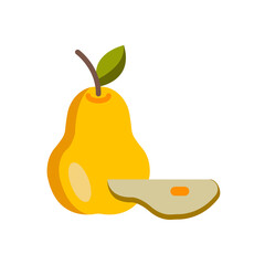 pear icon vector illustration design