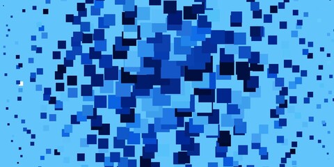 Light BLUE vector background with rectangles. Illustration with a set of gradient rectangles. Modern template for your landing page.
