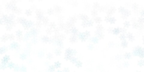 Light purple vector doodle pattern with flowers.