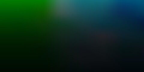 Light blue, green vector blur template.