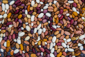 mixed beans background