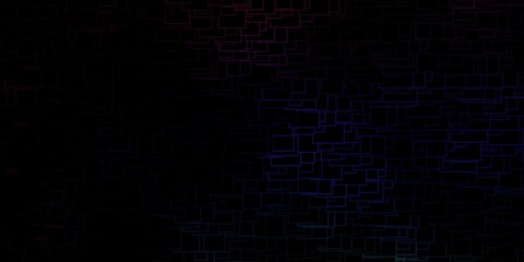 Dark Multicolor vector layout with lines, rectangles. Illustration with a set of gradient rectangles. Pattern for websites, landing pages.