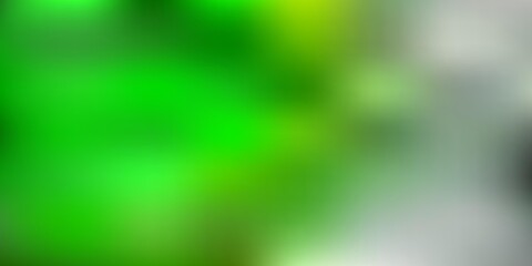 Light green vector gradient blur background.