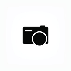 Camera  vector icon , lorem ipsum Flat design