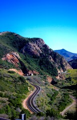 road to the mountains