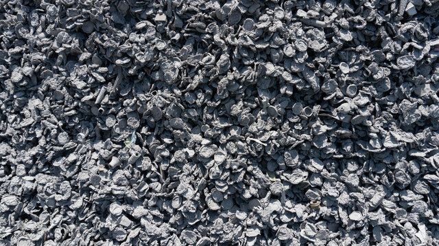 Metal after incineration plant