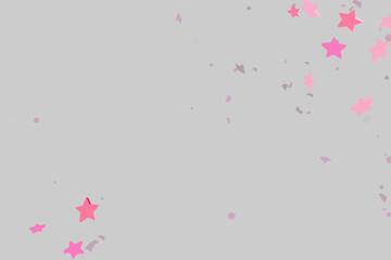 Confetti stars.