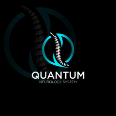 quantum neurology system, 3d spine, initial q  and n vector