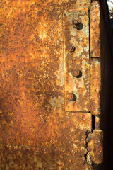 closeup rustic metal background texture