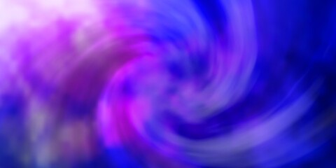 Dark Pink, Blue vector backdrop with cumulus. Shining illustration with abstract gradient clouds. Beautiful layout for uidesign.