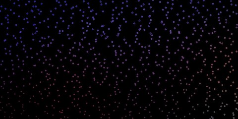 Dark Blue, Yellow vector pattern with abstract stars. Decorative illustration with stars on abstract template. Pattern for new year ad, booklets.