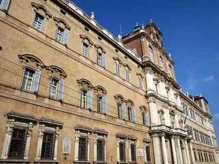 The Ducal Palace of Modena (now is the Military Academy) in Modena, ITALY