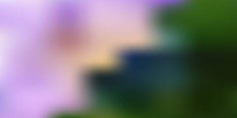 Light blue, yellow vector blurred layout.