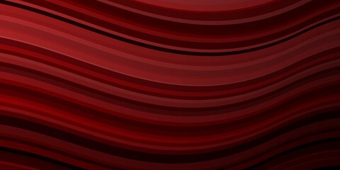 Dark Red vector layout with wry lines. Colorful illustration with curved lines. Smart design for your promotions.