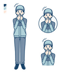 simple delivery man_Accident