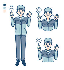 simple delivery man_circle-panel