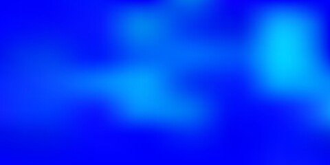 Light blue vector blurred template.