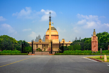 The Rashtrapati Bhavan 